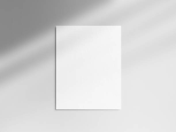 istock Blank vertical letter paper size paper mockup 1823435520