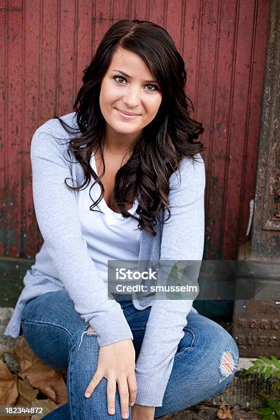Pretty Young Highschoolcollege Girl Stock Photo - Download Image Now - 18-19 Years, 2000-2009, 21st Century