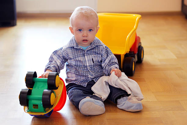 istock Baby and  toys 182347698