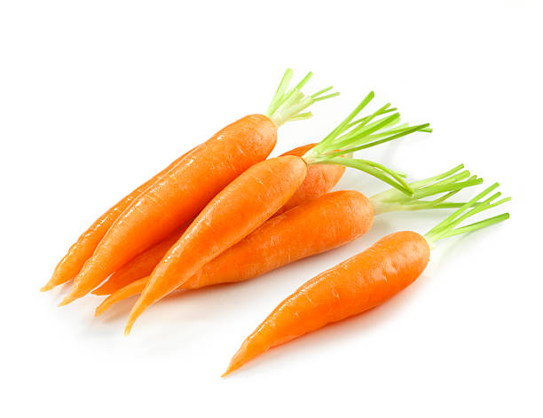 Carrot Heap without Leafs stock photo