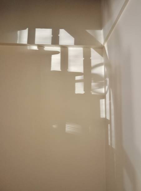 istock Light and shadow of the stairs 1823509766