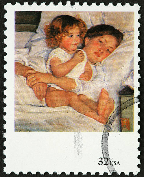 istock mother and child in bed 182352253