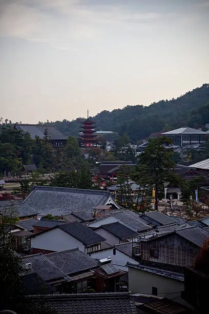 Miyajima Island at dawn.