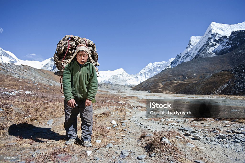 NepalêsName porter - Royalty-free Sherpa Foto de stock