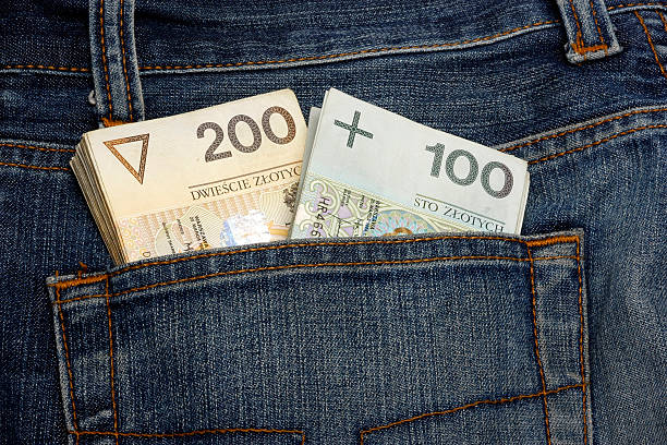 istock Pocket polish money 182352984