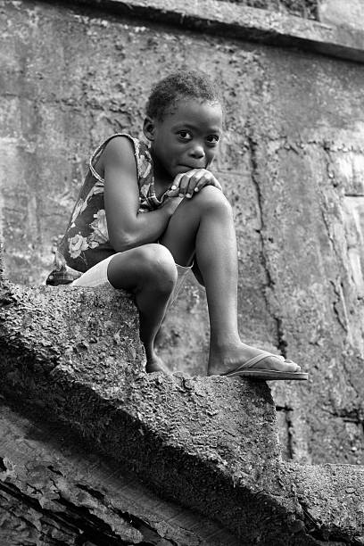 istock Africa Girl on Steps 182353134