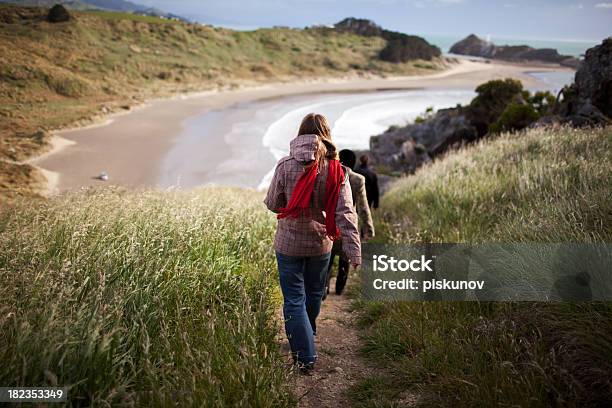 Nascer Do Sol Em Castlepoint Nova Zelândia - Fotografias de stock e mais imagens de Adulto - Adulto, Caminhada, Castlepoint