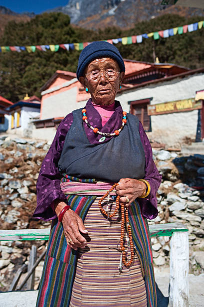 istock Nepali woman with rosary 182353648