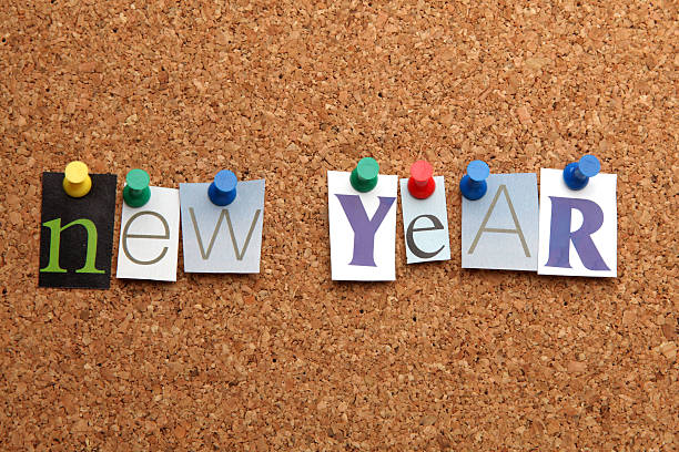 istock New year pinned on noticeboard 182353745