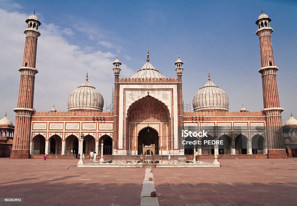 Masjid, Delhi, India - Foto stock royalty-free di Architettura