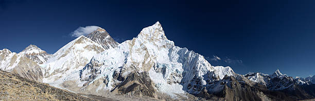 istock Mount Everest, Lhotse and Nuptse from Kala Patthar panoramic view 182354617