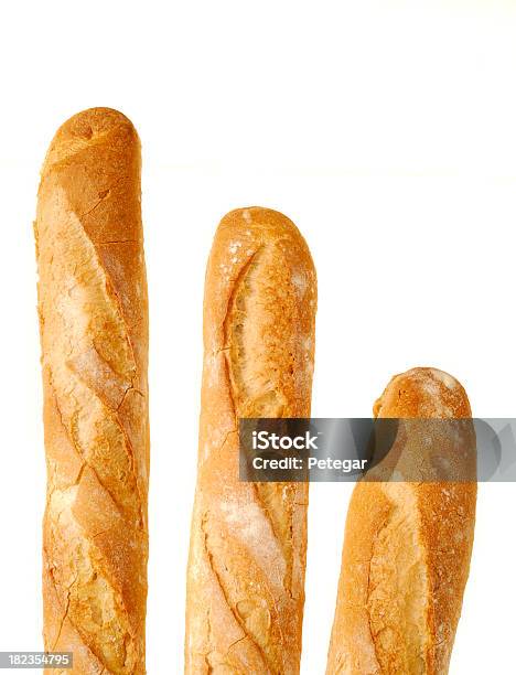 El Pan Francés Baguettes Foto de stock y más banco de imágenes de Al horno - Al horno, Alimento, Barra de pan