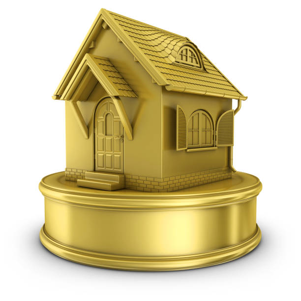 istock gold real estate award 182355431