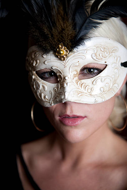 istock Woman in a Venetian Mask 182355913