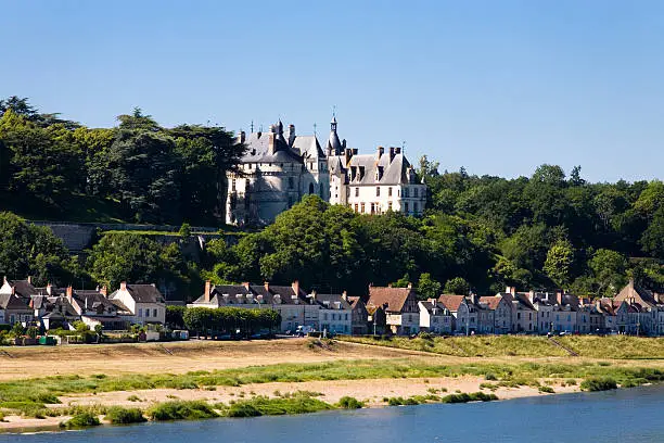 "Landscape at Chaumont-sur-Loire, village and castle, Loir-et-Cher, France.Camera EOS 5D - processed from RAW - Adobe RGB - unsharpend."