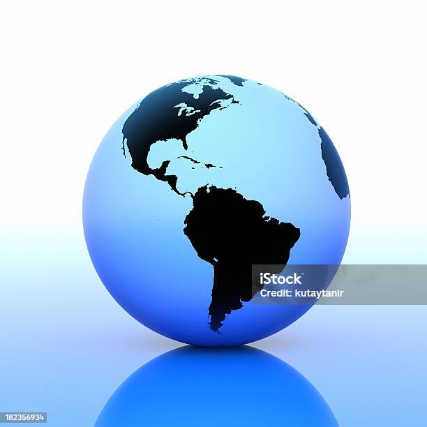 Planeta Terra - Fotografias de stock e mais imagens de Alto-Contraste - Alto-Contraste, As Américas, Azul