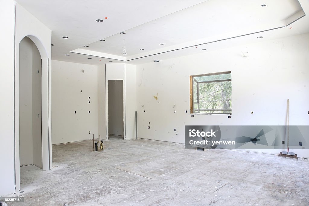 Quarto vazio em Remodel - Royalty-free Obra Foto de stock