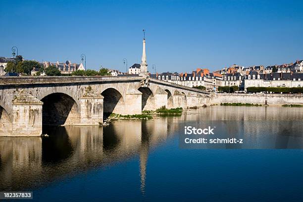 Bridge Of Blois Stock Photo - Download Image Now - Architecture, Blois, Blue