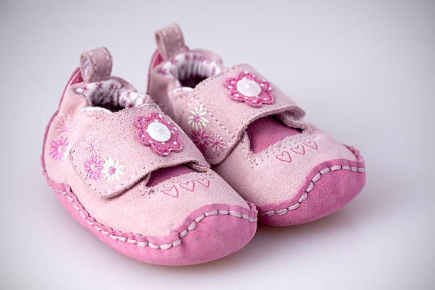 istock baby shoes - booties 182358717