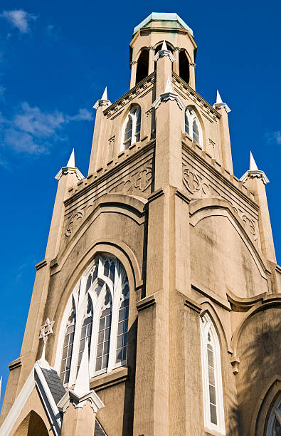istock Spire of 18th century synagogue 182358997