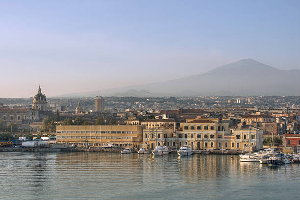 istock Catania Sicily and Mount Etna 182359009