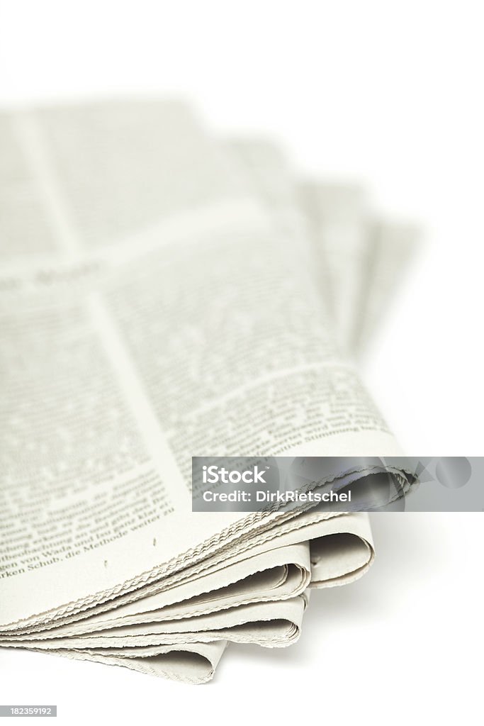 Pilha de papel. - Royalty-free Jornal Foto de stock