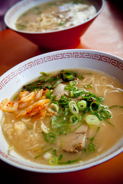 Pork Ramen stock photo