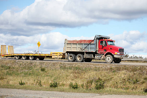 istock Truck and trailer 182359533