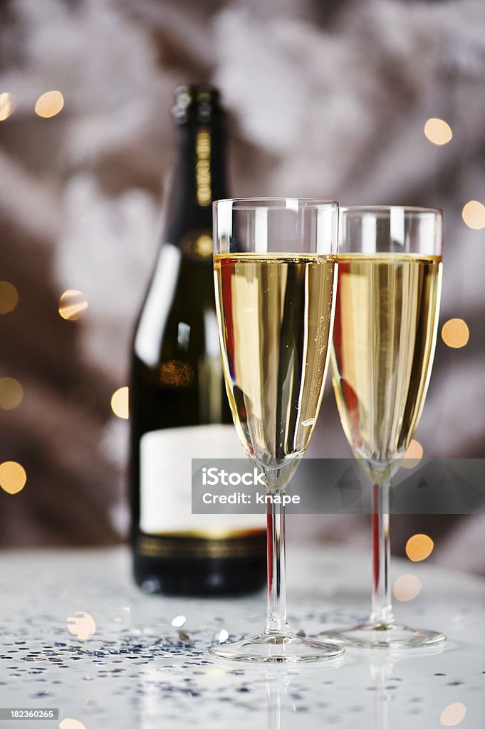 Celebrazione still life-Champagne - Foto stock royalty-free di Alchol