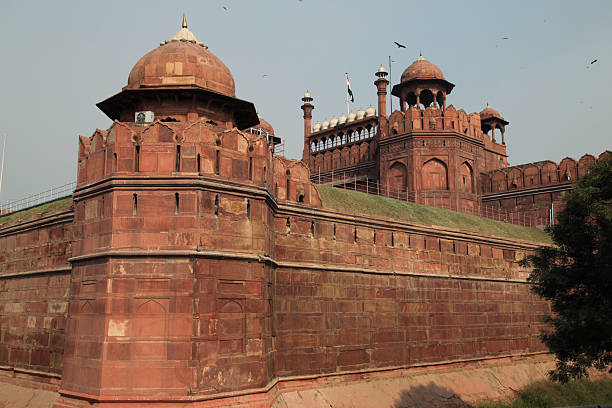 istock Delhi Gate and the Red Fort 182360884