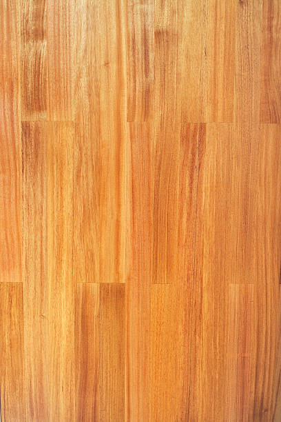 High resolution Doussie parquet panel stock photo