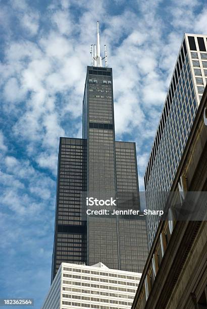 Centrum Chicago - zdjęcia stockowe i więcej obrazów Architektura - Architektura, Bez ludzi, Biurowiec