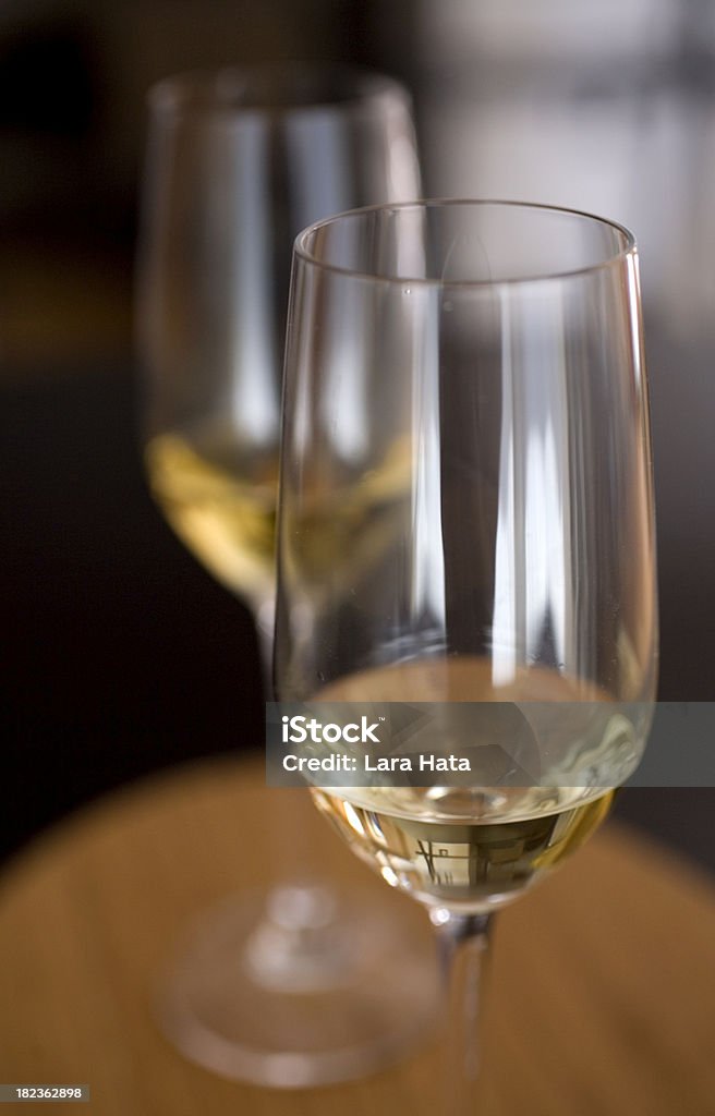 Glasses of liqueur Glasses with one shot of liqueur each. Dessert Wine Stock Photo