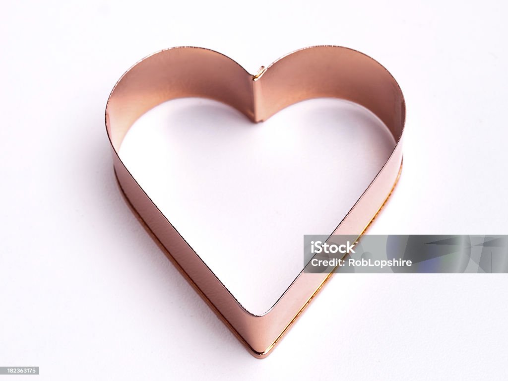 Cuore cookie fresa - Foto stock royalty-free di Cibi e bevande