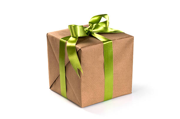 подарочная коробка - gift box gift christmas present box стоковые фото и изображения