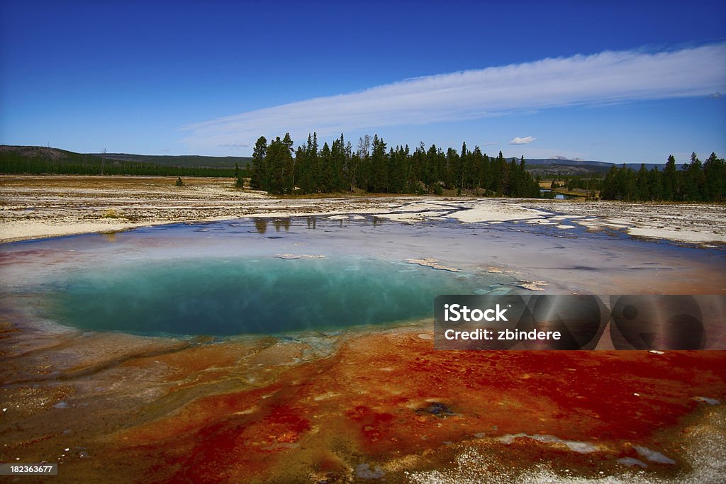 geyser - Foto stock royalty-free di Ambientazione esterna