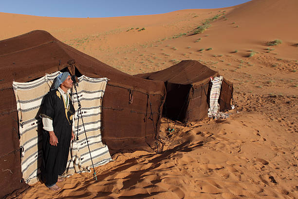 istock Berber and his Tents in Sahara Desert, Morocco 182363768