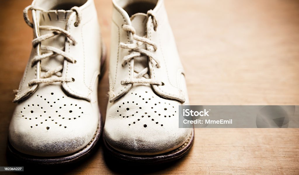 Chaussures de bébé - Photo de Blanc libre de droits