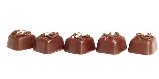 istock Chocolate Covered Caramels Sprinkled with Sea Salt 182364406