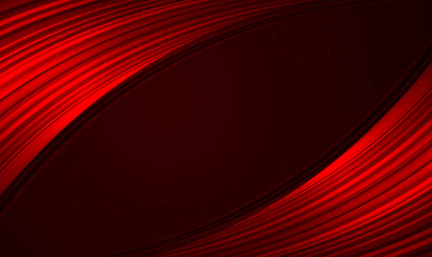 istock Realistic red fabric silk curtain or cinema scene on dark red blank space background 1823644205
