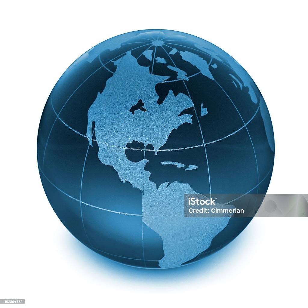 Earth globe (Ścieżka odcinania - Zbiór zdjęć royalty-free (Ameryka)