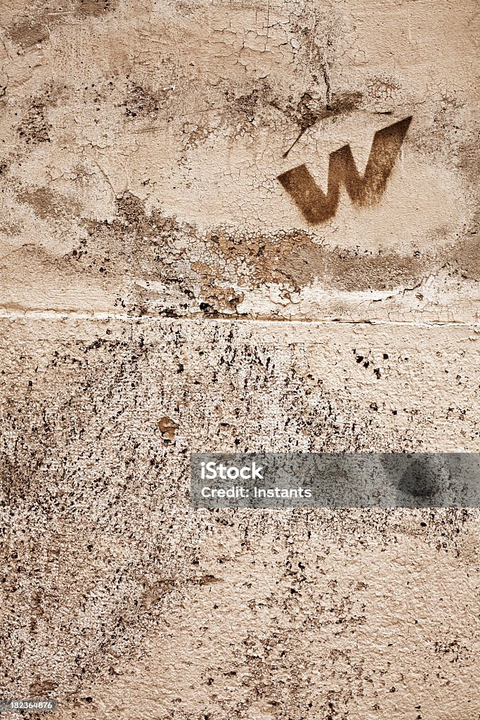 in Concrete Background. Architecture Stock Photo