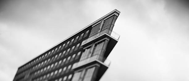 istock Modern architecture corner building in Amsterdam, the Netherlands 182364996