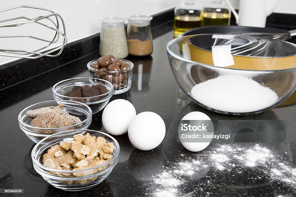 Vorbereitung für Kuchen - Lizenzfrei Anfang Stock-Foto