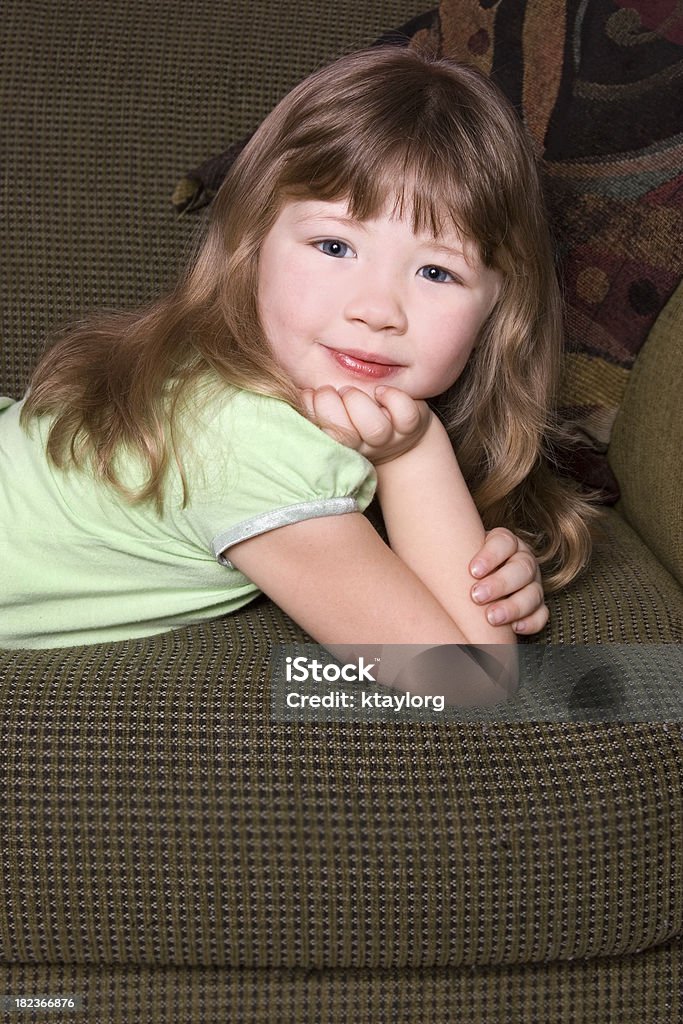 Primo piano di un Bambino prescolare - Foto stock royalty-free di 2-3 anni