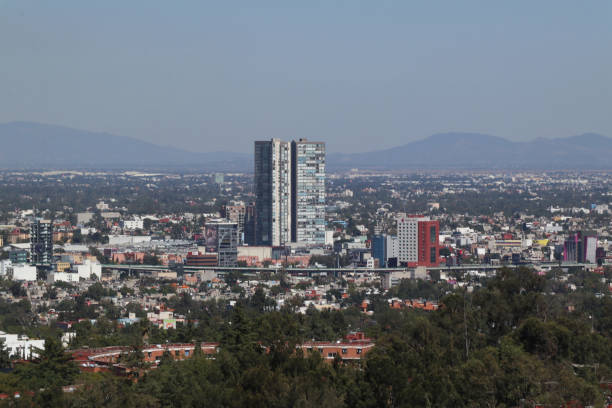 istock Panoramic view of Mexico City 1823669851
