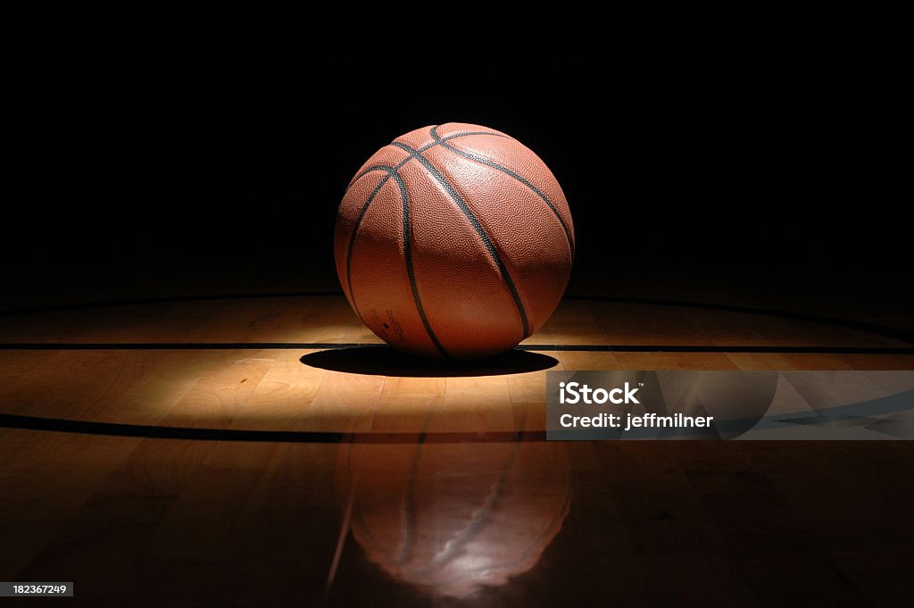 Tempo de jogo - Royalty-free Basquetebol Foto de stock