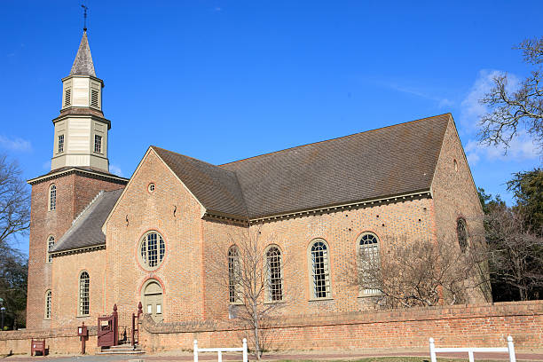 istock Historic church in Williamsburg, Va 182367324