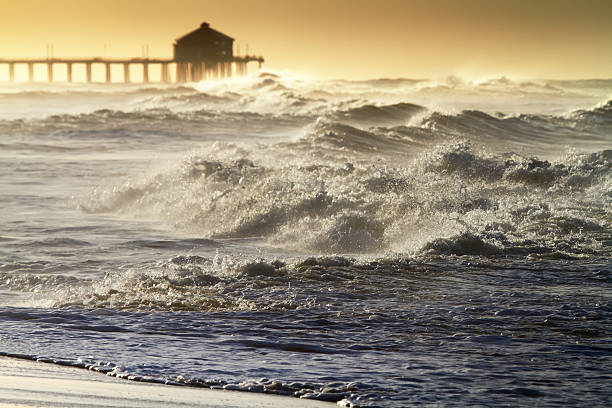 Rough Sea stock photo