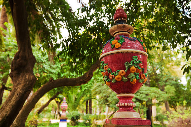 ornamentation in the park